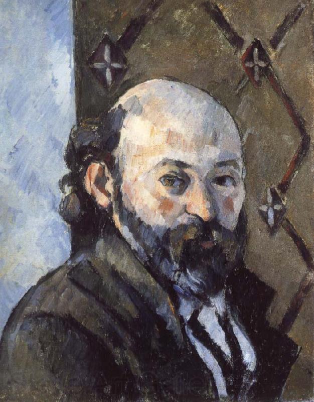 Paul Cezanne Self-portrait Norge oil painting art
